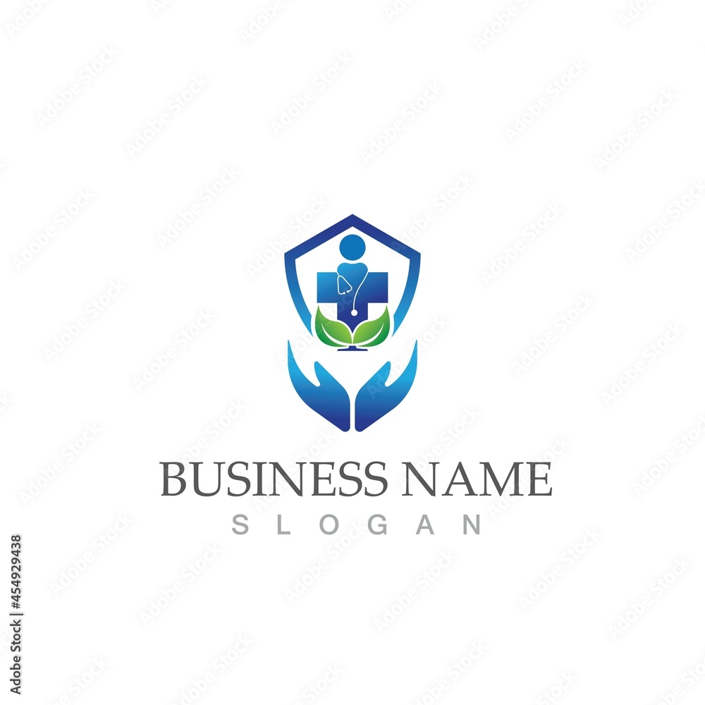 health medical logo design health medical logo design