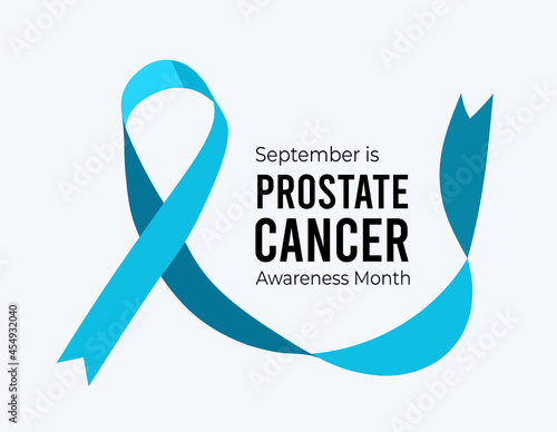 September is Prostate Cancer Awareness Month. Vector illustration