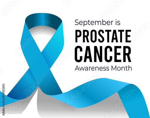 September is Prostate Cancer Awareness Month. Vector illustration