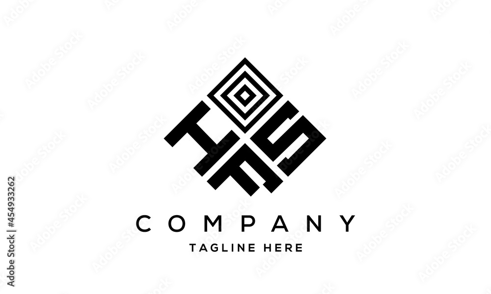 HSF square three latter logo vector HSF square three latter logo vector