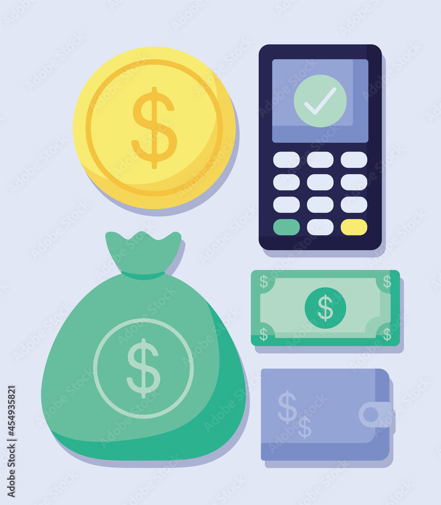 five transaction items five transaction items
