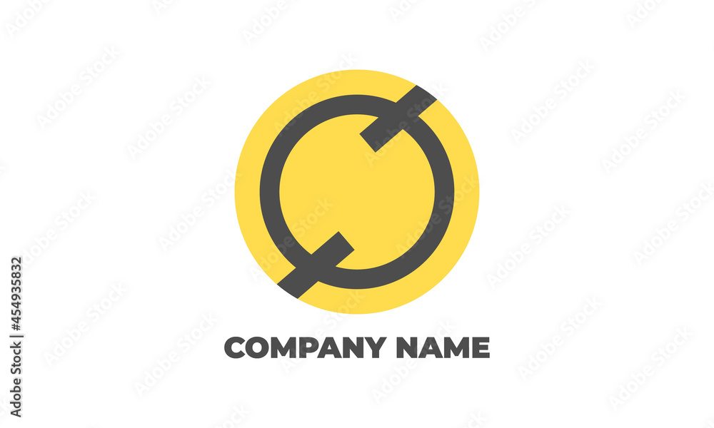Abstract logo design vector stock