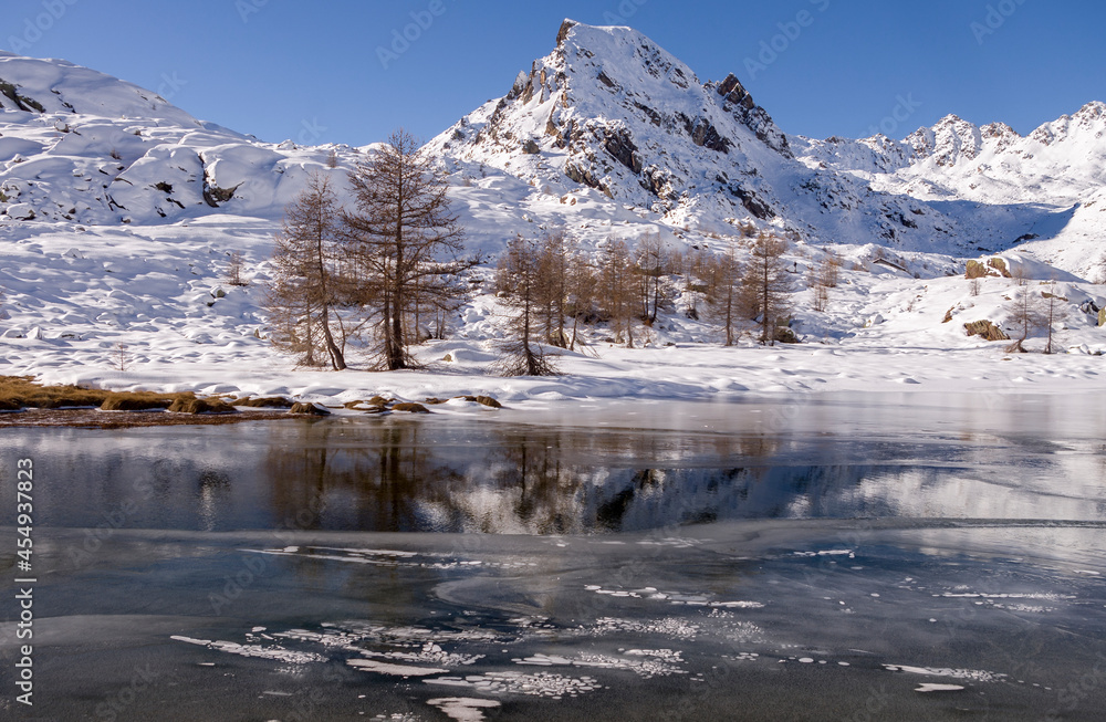 Paysages du Massif du Mercantour, Alpes du Sude, France