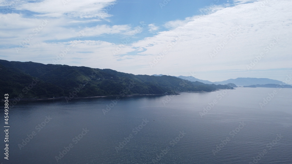 日本の海と自然豊かな瀬戸内海の景色 日本の海と自然豊かな瀬戸内海の景色
