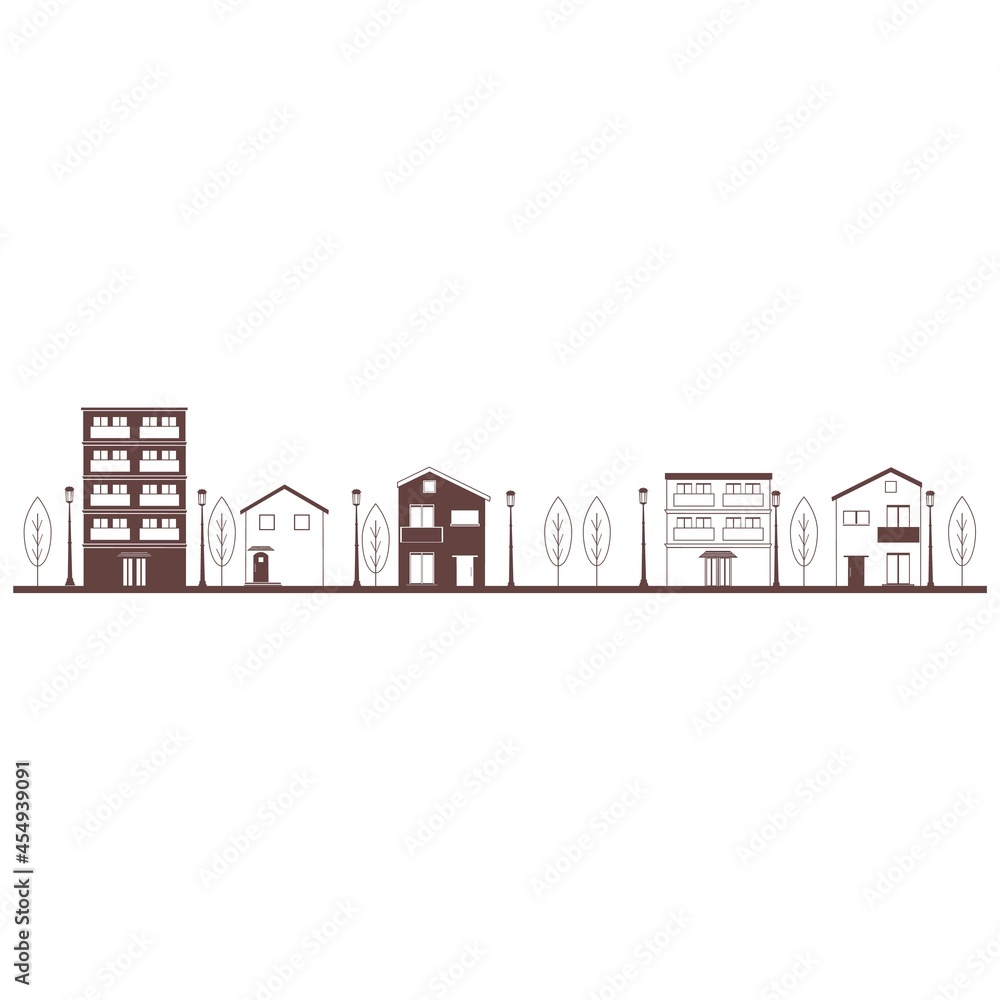 Fototapeta premium 街並み