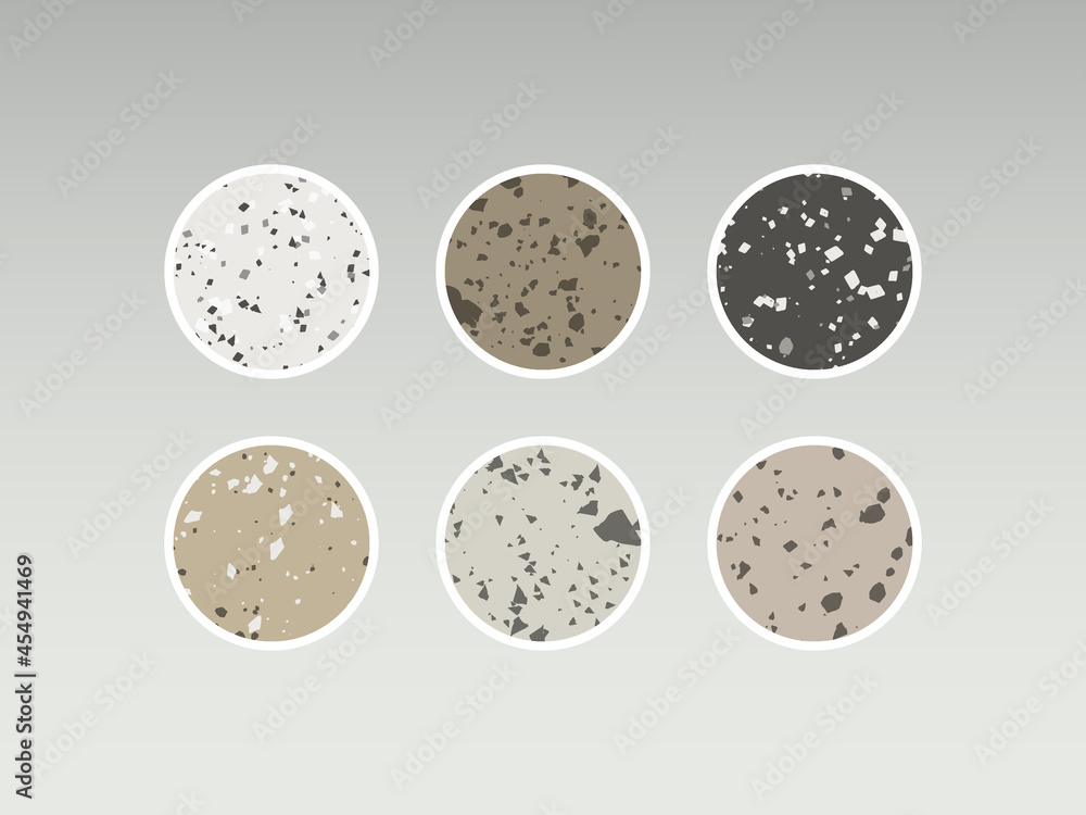 Highlight story cover. Terrazzo abstract design. Premium Vector Highlight story cover. Terrazzo abstract design. Premium Vector