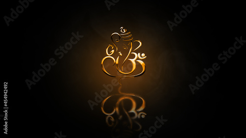 Lord ganapathi background, Lord vinayaka backgrounds photo