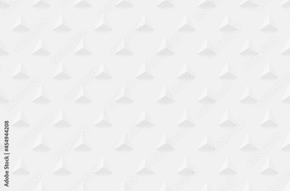 Triangles seamless pattern. White graphic geometric background. Triangles seamless pattern. White graphic geometric background.