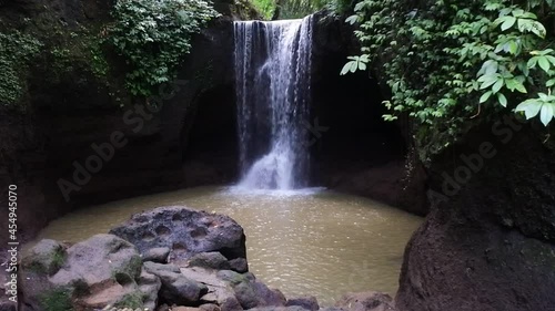 suwat waterfall is rated as one of the best waterfalls in Gianyar, Bali