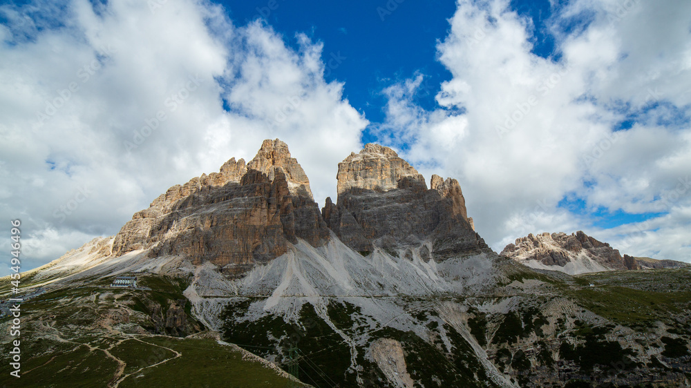 Obraz premium Tre Cime di Lavaredo versante meridionale