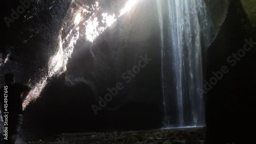 ray of light through the cave