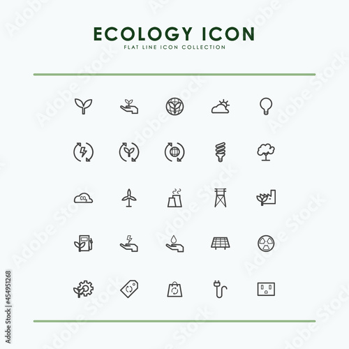Ecology Line Icon