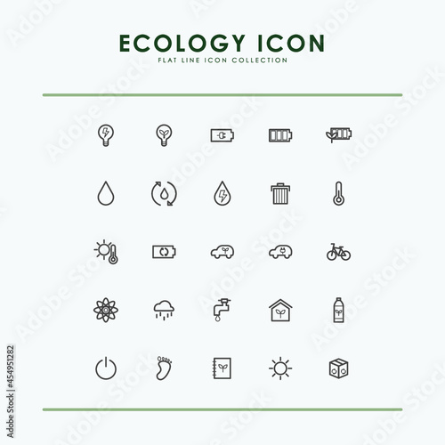 Ecology Line Icon