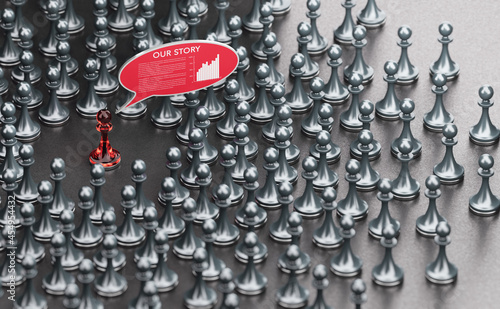 Canvas Print Effective storytelling with data in business