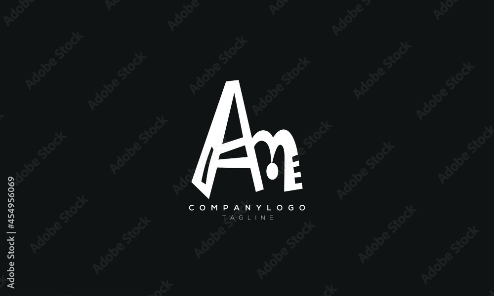 AM, MA, Abstract initial monogram letter alphabet logo design AM, MA, Abstract initial monogram letter alphabet logo design