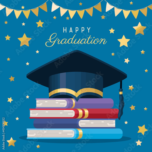 happy graduation illustration