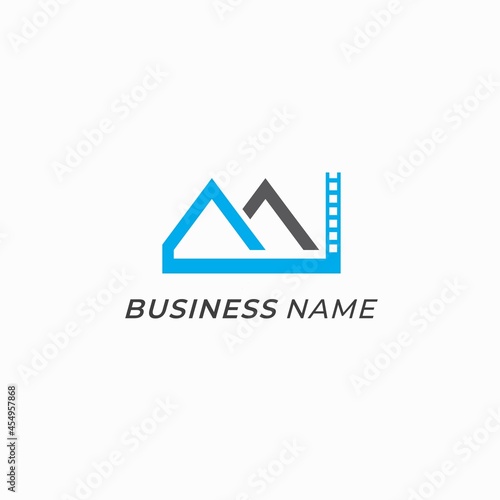 Free Download design logo home and roof repair - GFXLoad