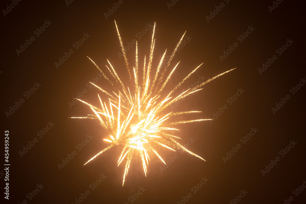 Obraz premium firework on black background