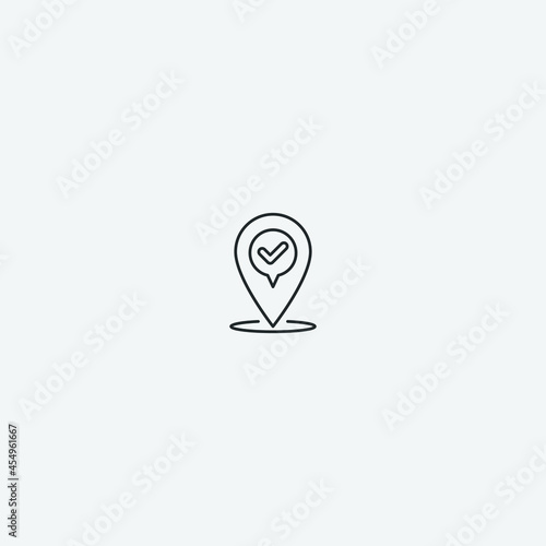COO vector icon illustration sign