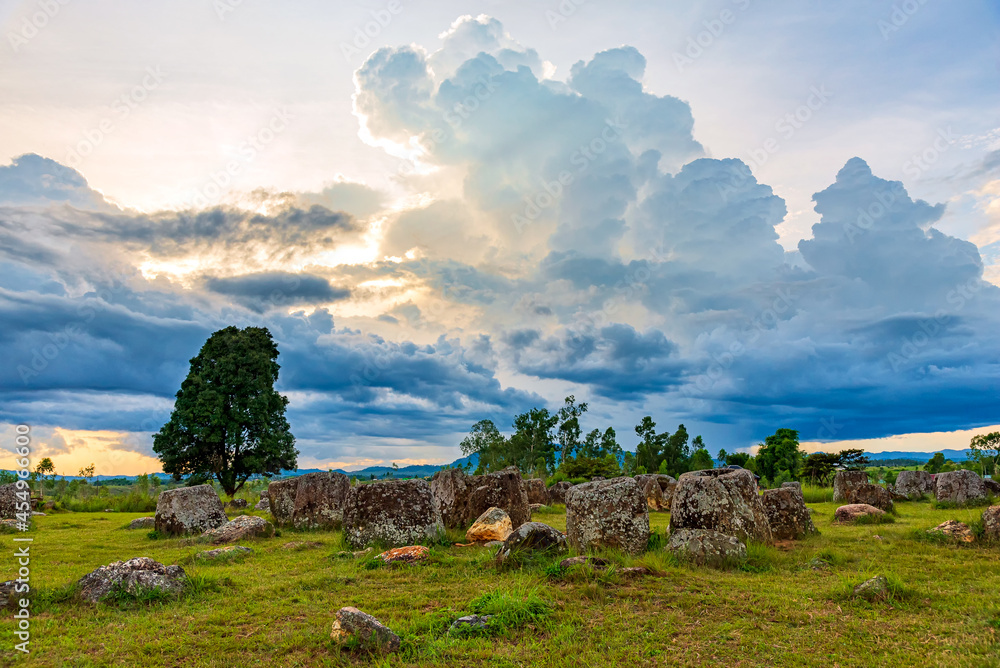 Plain of Jars is a megalithic archaeological landscape.