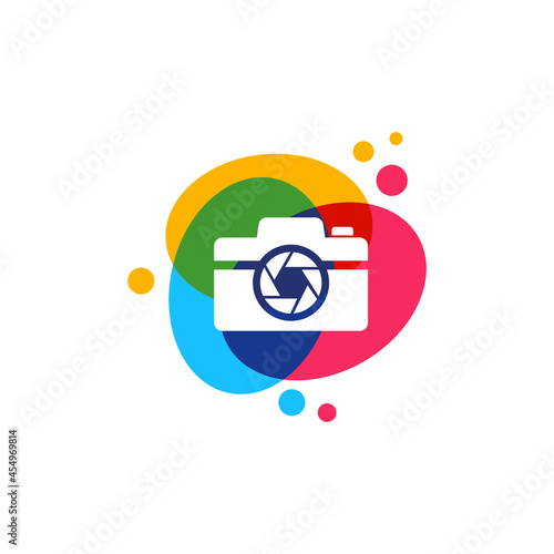 camera photography logo design vector, Photo studio logo inspiration.