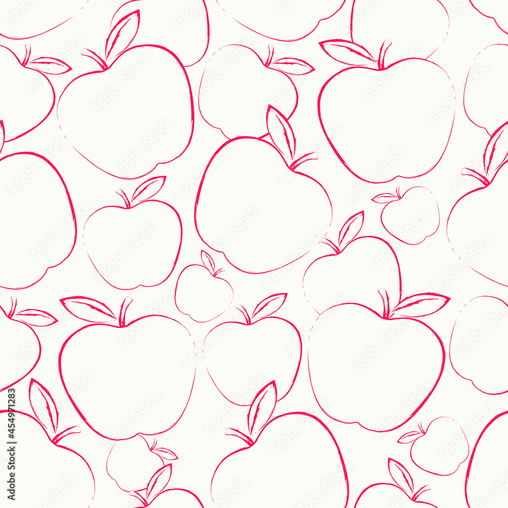 seamless pattern with apple seamless pattern with apple