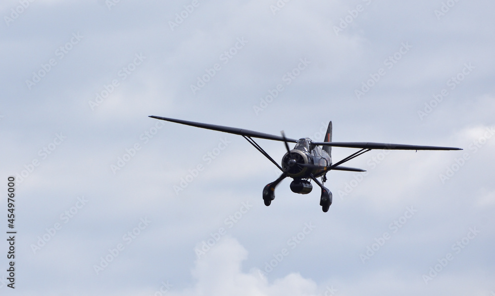 Westland Lysander 1938 Aircraft in flight. Westland Lysander 1938 Aircraft in flight.