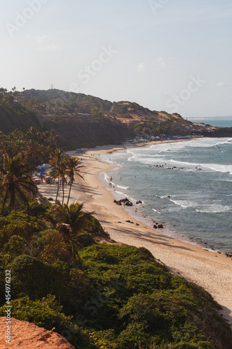 Natal, Rio Grande do Norte, Brazil - March 12 2021: Praia da Pipa in Rio Grande do Norte photo