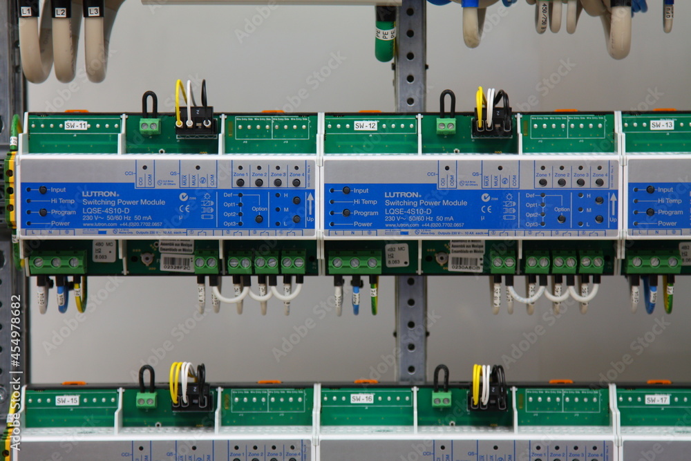 Automation for lighting control, dimming, leak localization, control of