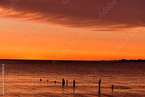 Sunrise at the New Jersey shore