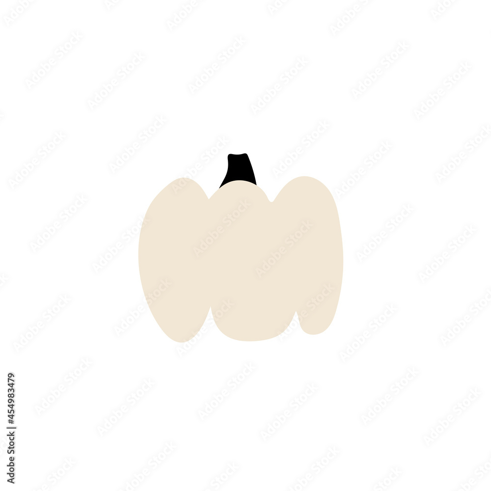 Autumn pumpkin plant Agriculture symbol. Fall decor. Fresh healthy food. Autumn pumpkin plant Agriculture symbol. Fall decor. Fresh healthy food.