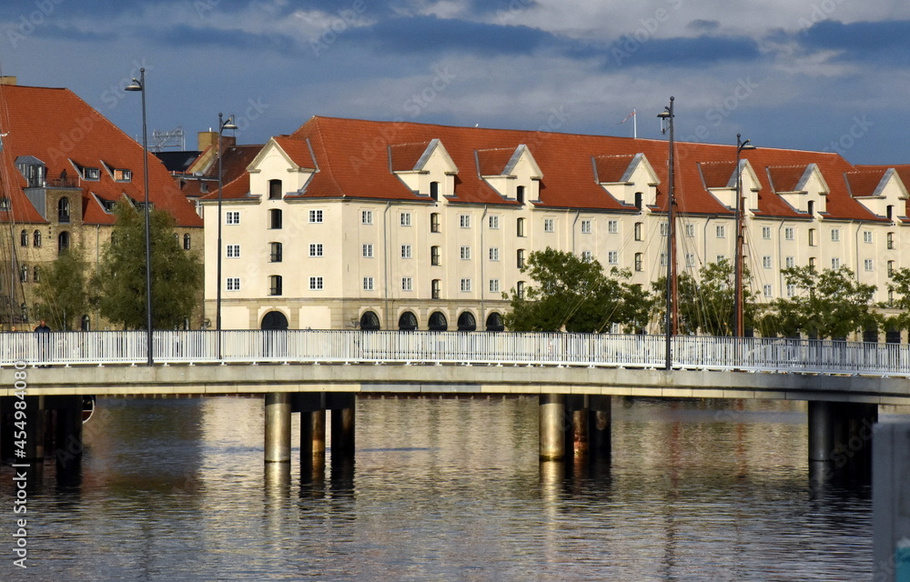 Brücke über einem Kanal in Kopenhagen