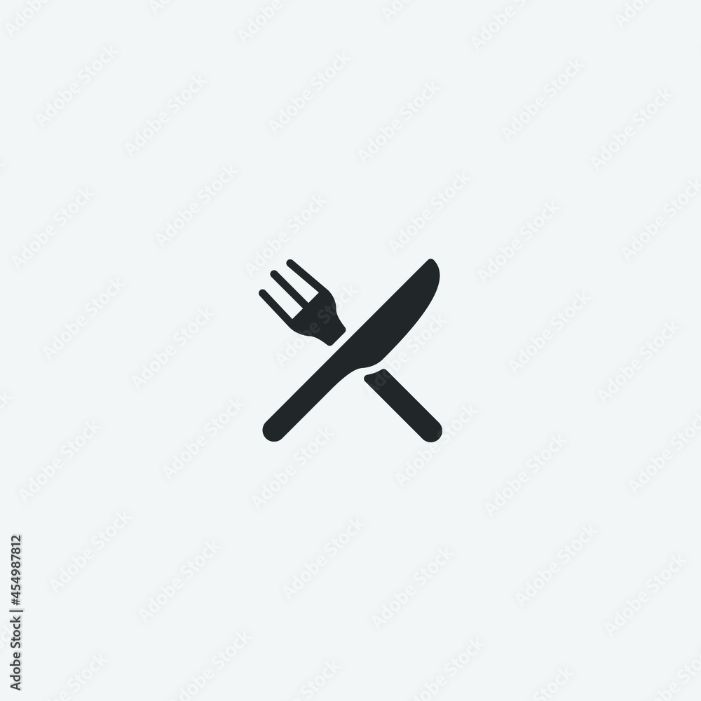 Restaurant vector icon illustration sign Restaurant vector icon illustration sign