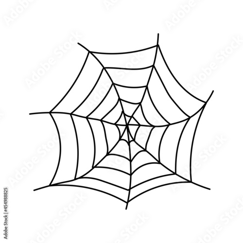 Abstract spider web for web backdrop design. Grunge texture.
