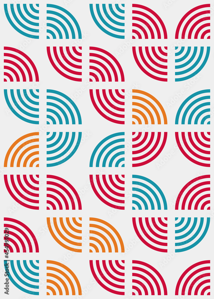 Abstract Geometric Pattern generative computational art illustration Abstract Geometric Pattern generative computational art illustration