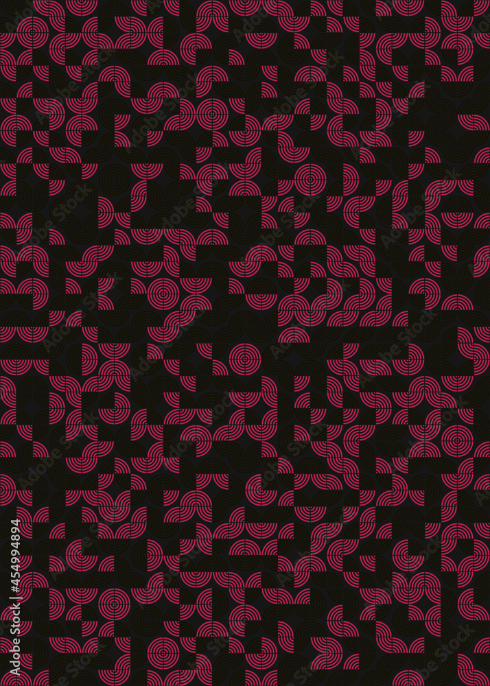 Abstract Geometric Pattern generative computational art illustration Abstract Geometric Pattern generative computational art illustration