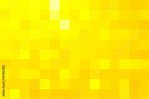 Abstract pixel yellow background. Yellow mix background can be used for layout, web design, cover page design, poster, banner. Vector yellow pixels