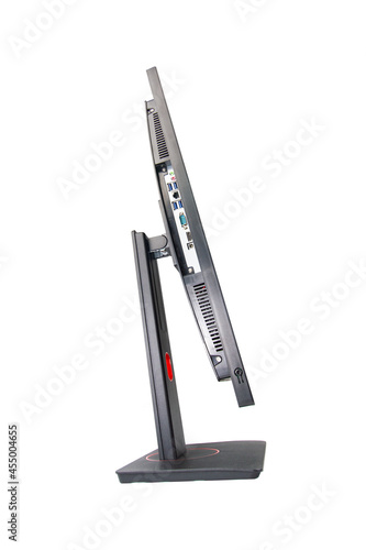 Rotating screen of computer monitor