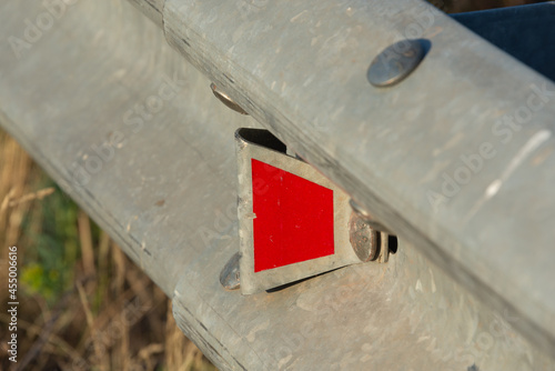 Barrier fence is a structural element of a road.