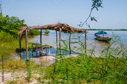 Paysage des îles du Saloum au Sénégal  photo