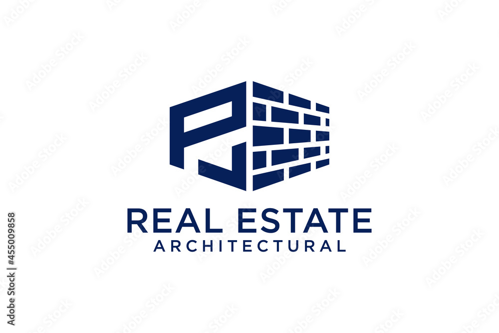 Letter P for Real Estate Remodeling Logo. Construction Architecture Building Logo Design Template Element. Letter P for Real Estate Remodeling Logo. Construction Architecture Building Logo Design Template Element.