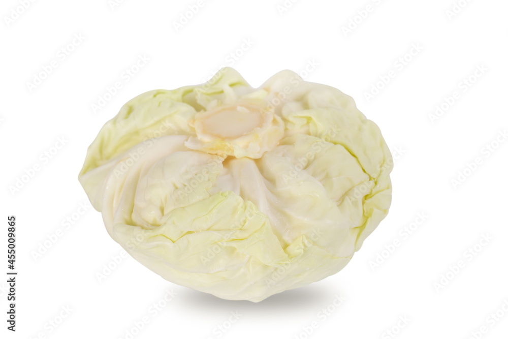 Cabbage isolated on white background, fresh vegetable concept. Cabbage isolated on white background, fresh vegetable concept.
