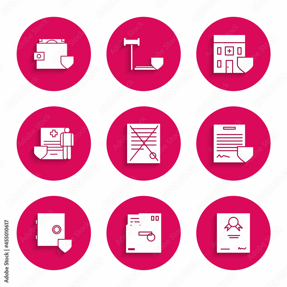 Set Delete file document, Ordered envelope, Certificate template ...