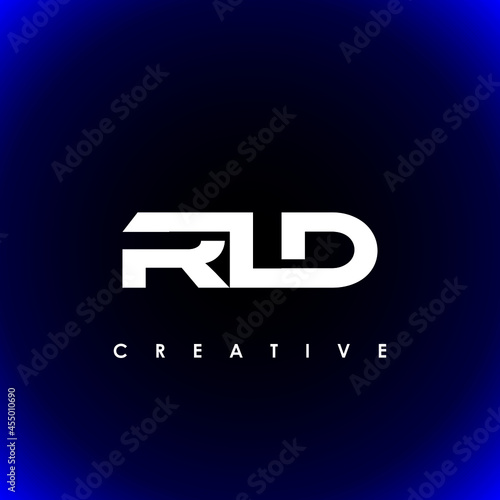 RLD Letter Initial Logo Design Template Vector Illustration photo