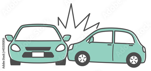 simple illustration of car accidents