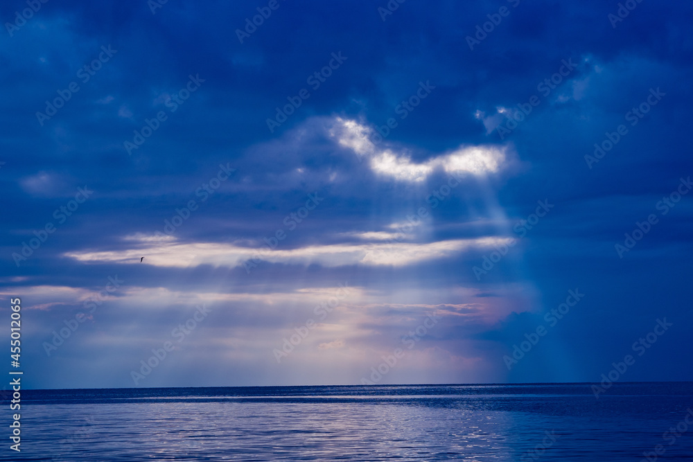 blue sky with clouds background, summer time, beautiful sky
