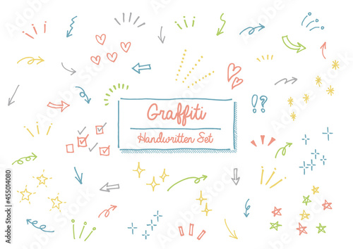 手書きの落書き