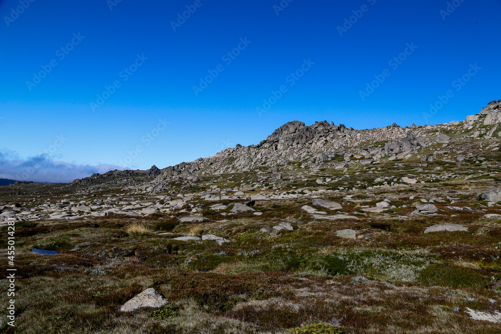 mountain landscape with sky