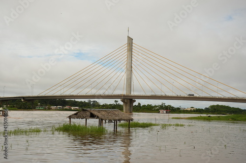 bridge over the jurua river