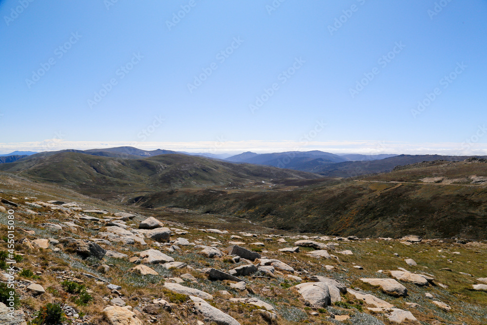 Fototapeta premium mountain landscape with sky